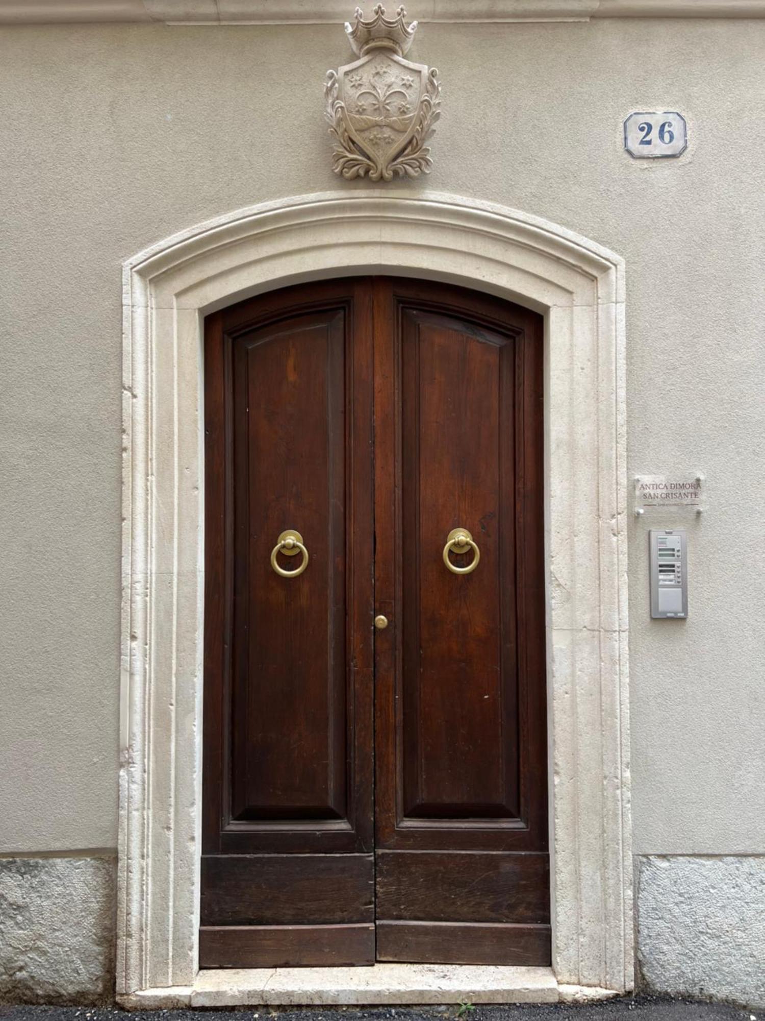 דירות ל'אקווילה Antica Dimora San Crisante - Centro Storico מראה חיצוני תמונה